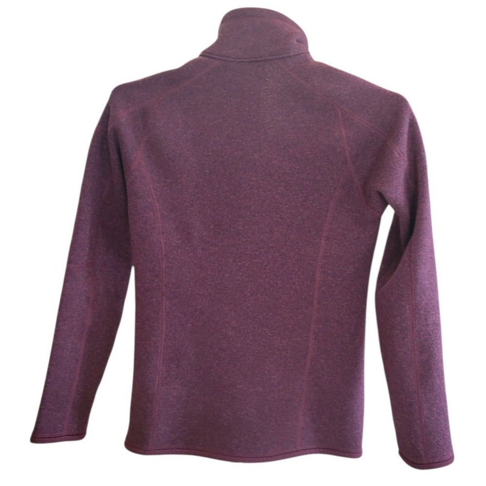 Patagonia Better Sweater 1/4 Zip Fleece Pullover Chianti Burgundy XS 25618 - Picture 3 of 12